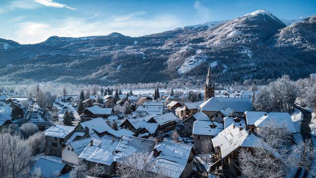 Village de Vallouise au Pays des Écrins