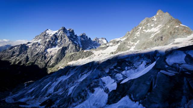 Der Glacier blanc und die Barre des Écrins