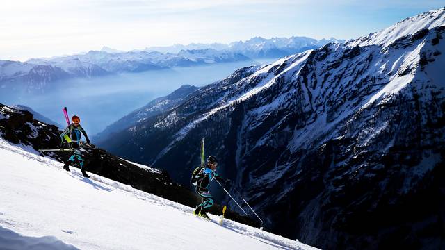 Coupe du monde de ski d’alpinisme à Puy Saint Vincent - English