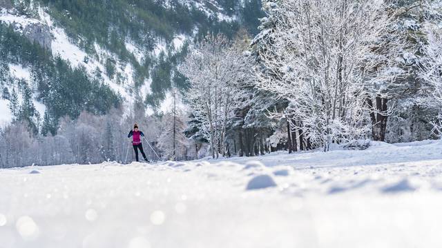 Vallée de Freissinières dans les Alpes du sud 