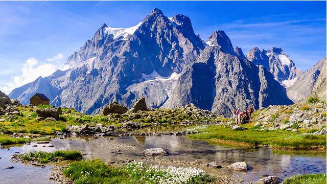 Lac Tuckett, Glacier Blanc