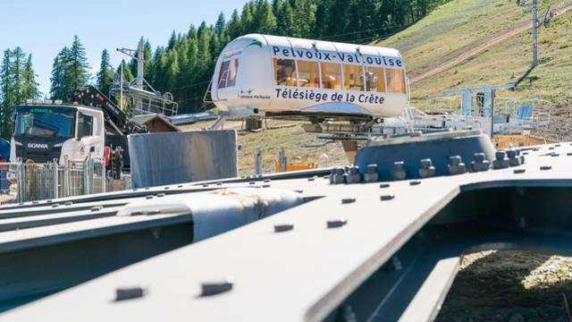 Un nouveau télésiège pour la station de Pelvoux-Vallouise - Deutsch