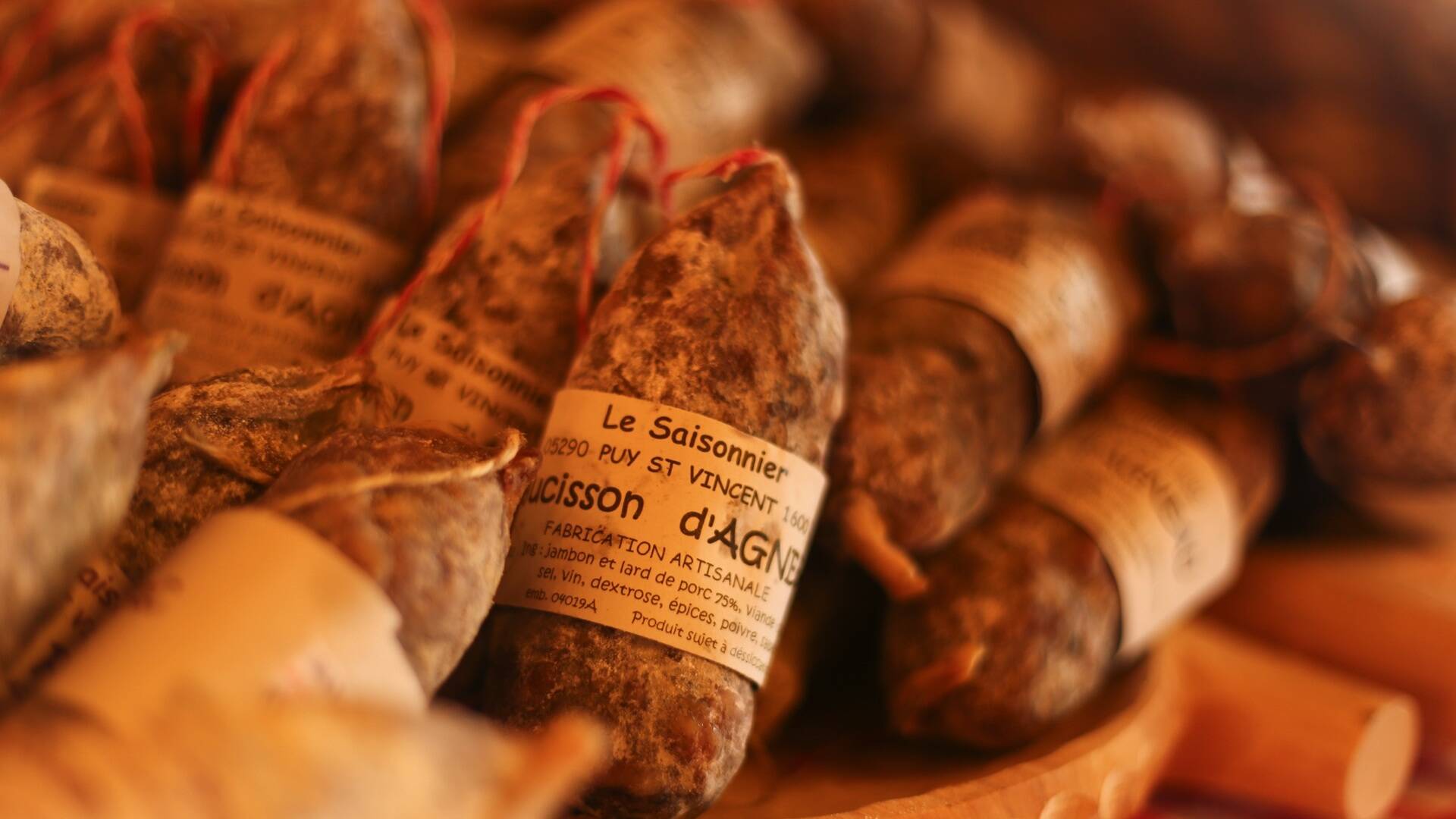 Saucisson - produits locaux