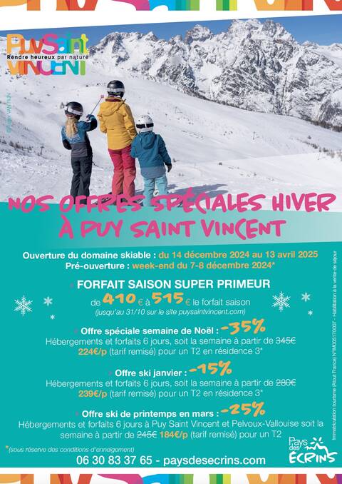 Les offres spéciales hiver de nos stations ! 