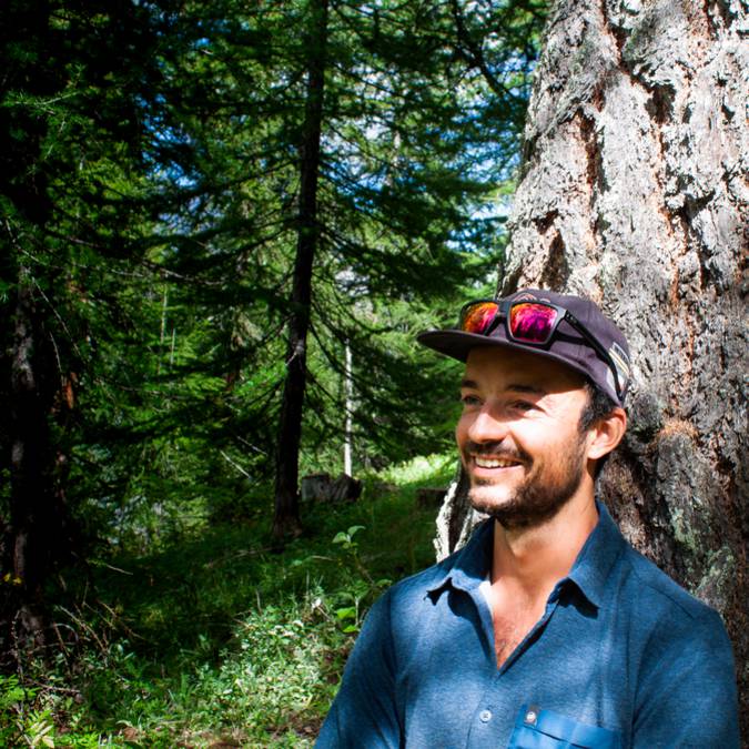 Bain de foret dans les Écrins