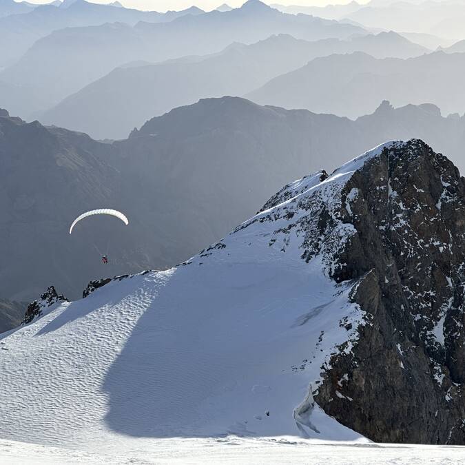 Parapente en montagne