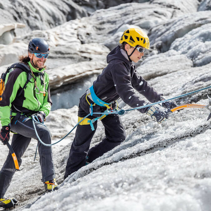 Village d'alpinisme dans les Écrins