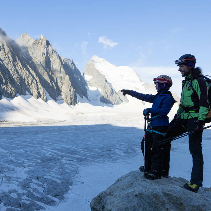 Village d'alpinisme dans les Écrins