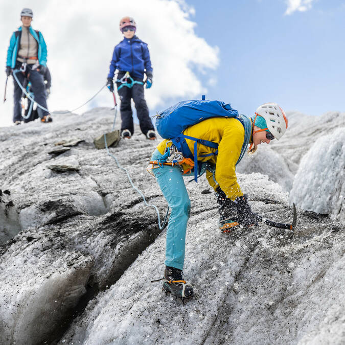 Village d'alpinisme dans les Écrins