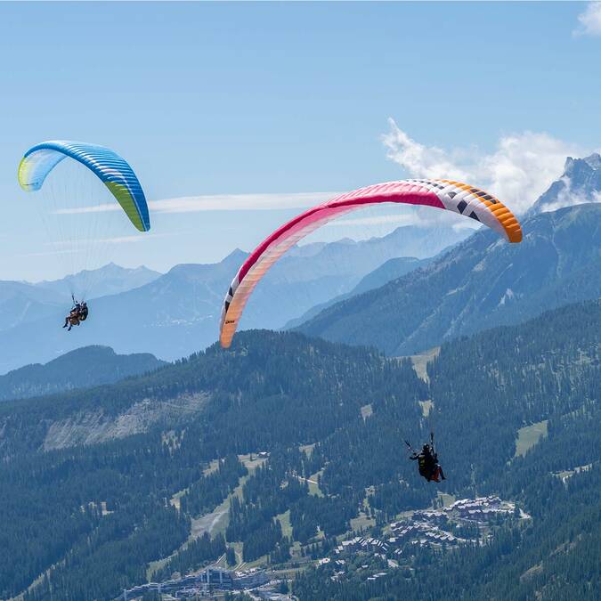 Paragliding pays des écrins