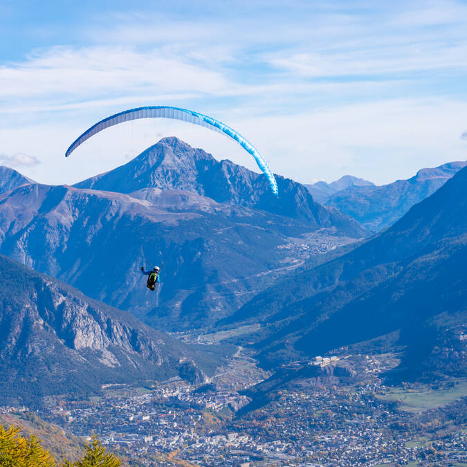 Paragliding pays des écrins