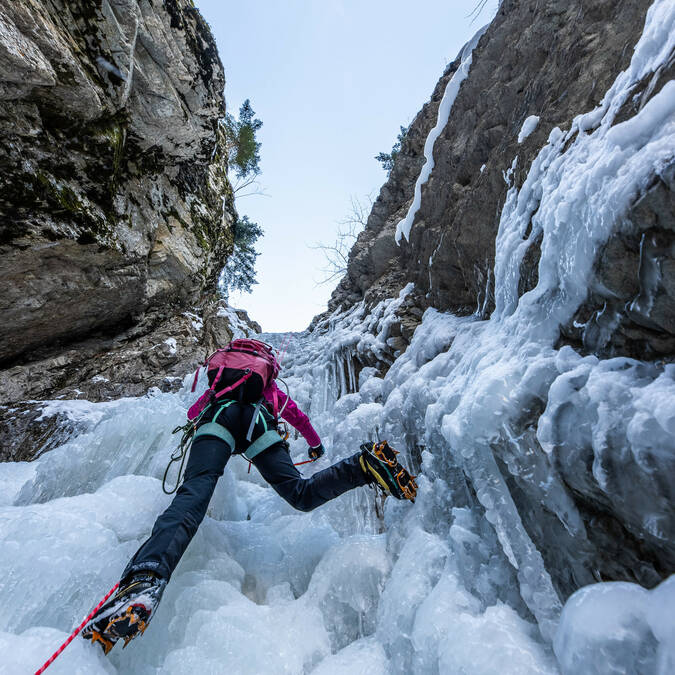 cascade de glace